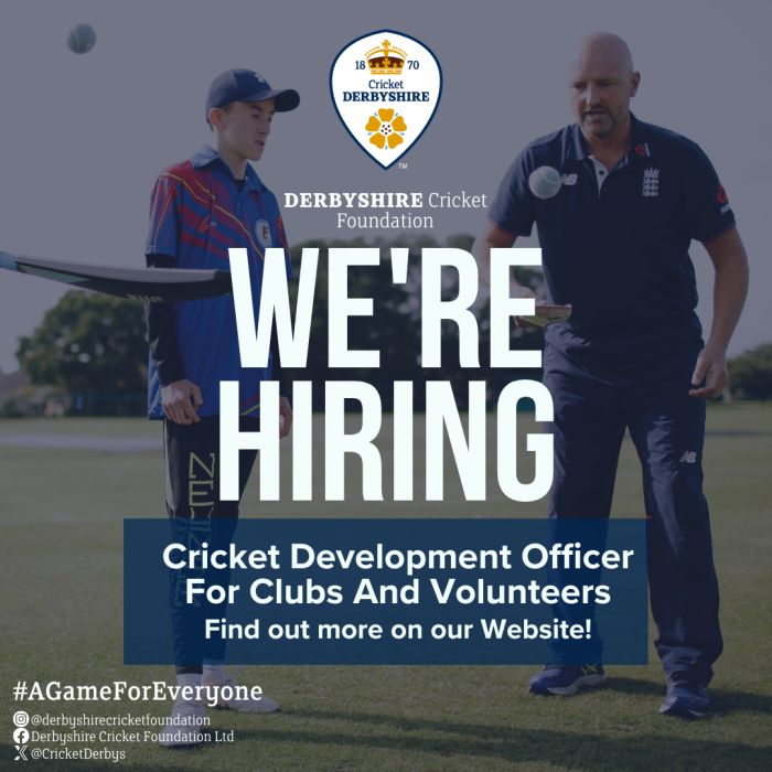 The DCF is excited to recruit a passionate Cricket Development Officer - Clubs & Volunteers